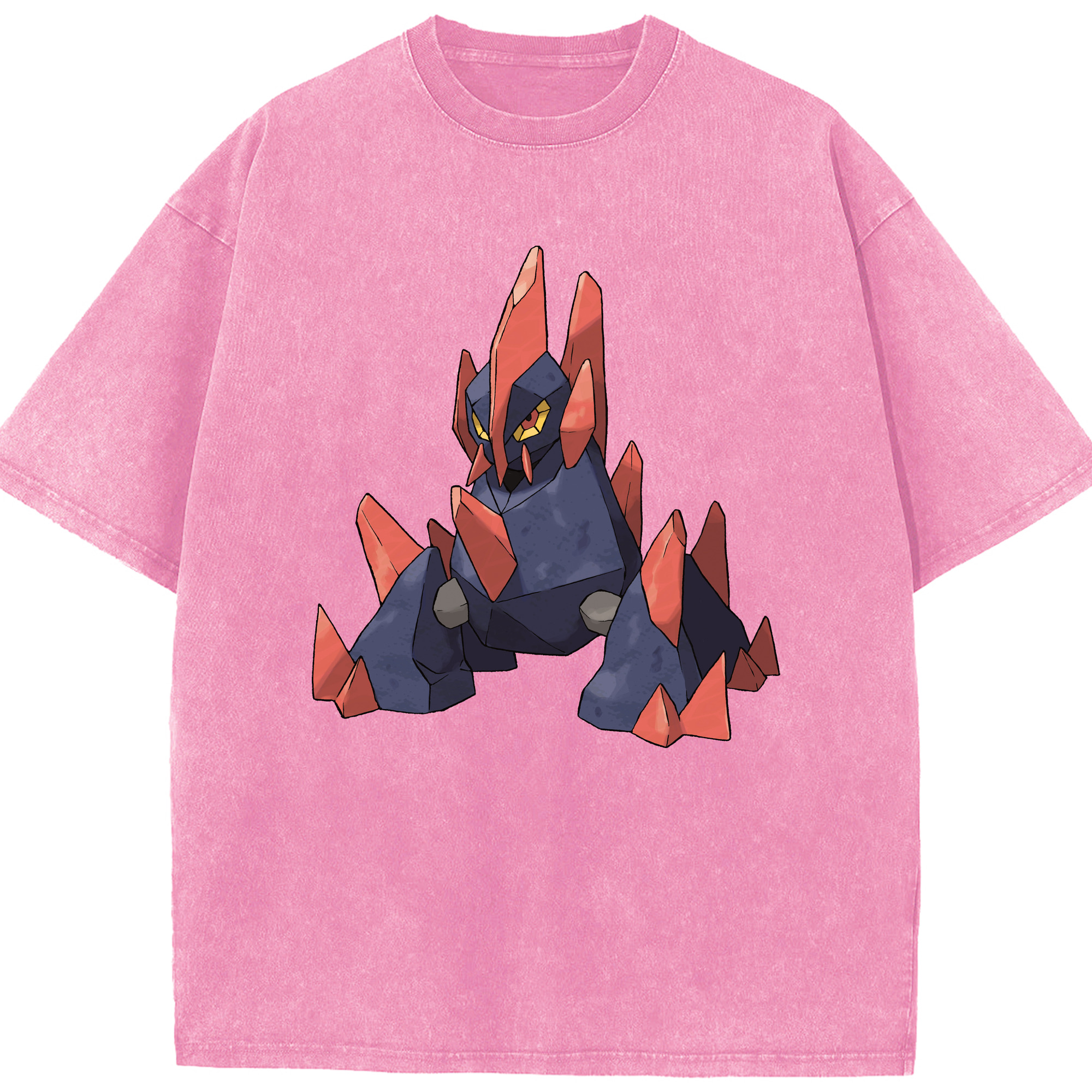（画像用） ポケットモンスター Pokémon 綿100% ヴィンテージ風 半袖Tシャツ（フロントプリント）